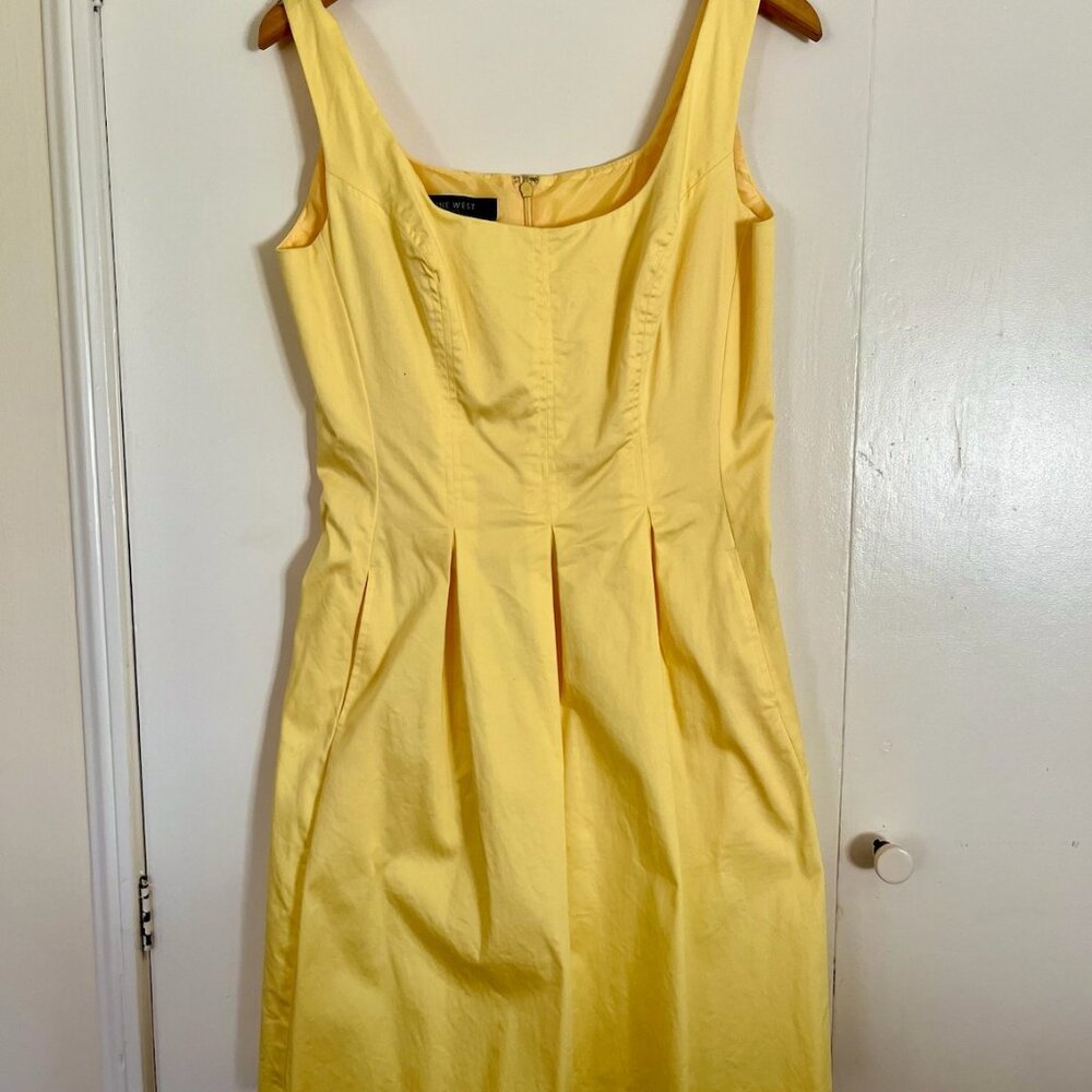 Nine West Yellow Dress Summer Short